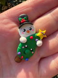 Snowman Christmas tree