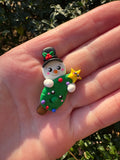 Snowman Christmas tree