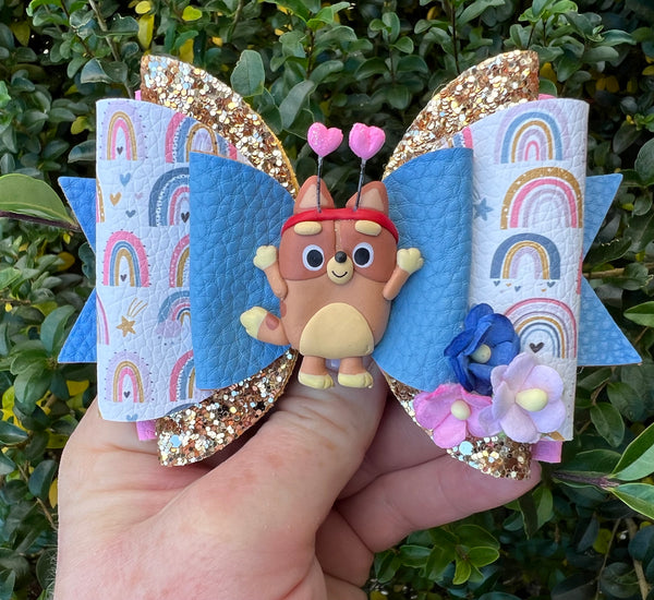 Bingo heart balloon Bow