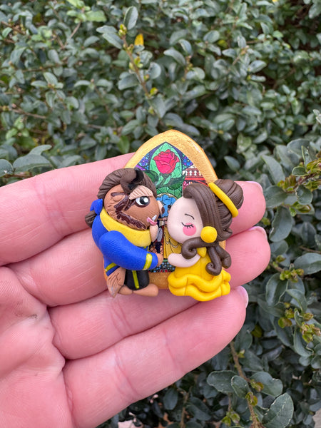 Belle & beast cameo- pandora maker