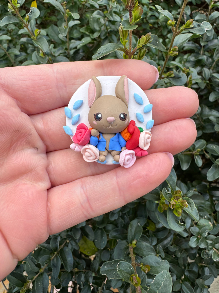 Peter Rabbit Scream Peter rabbit cameo- pandora maker – Screaming Daises