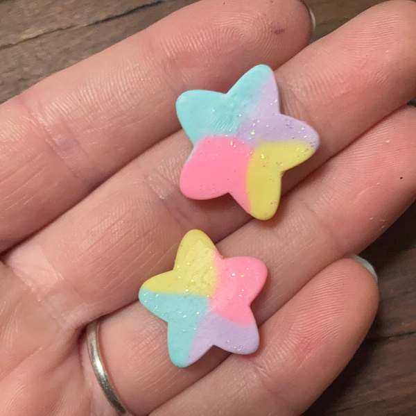 Glitter stars - Orchid Maker 1.5cms each