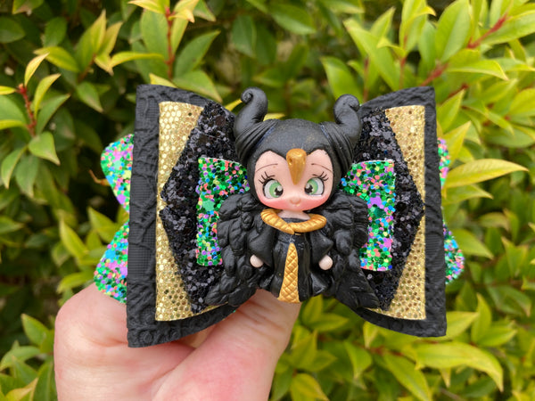 Maleficent Hair Bow