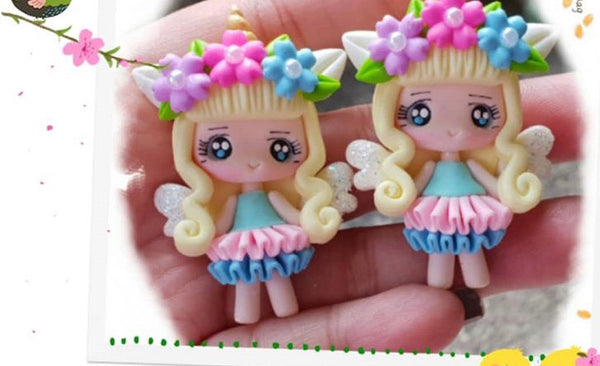 Pretty Unicorn girl clay (magnolia maker)