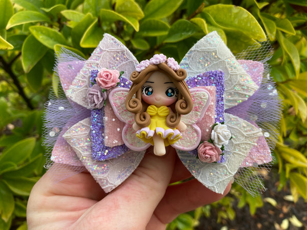 Pastel fairy Hair Bow