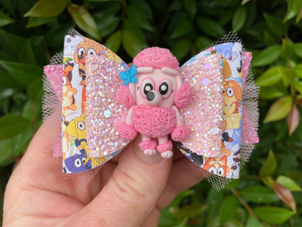 Coco dog Hair Bow