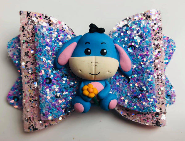 Eeyore Hair Bow