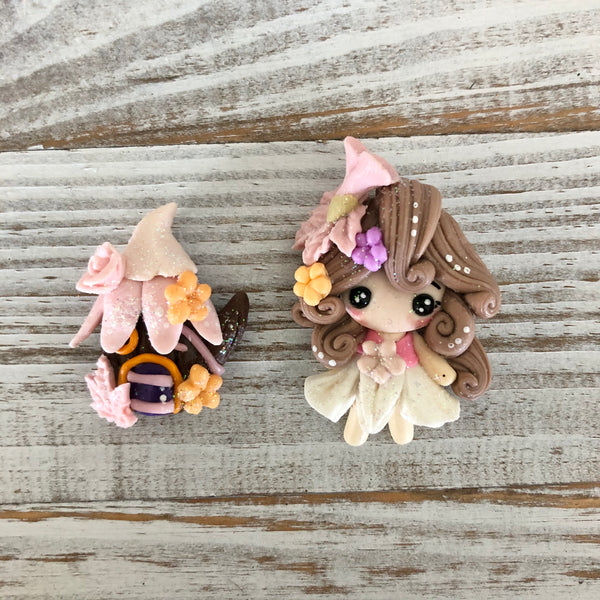 Fairy & Fairy House 1 Clay