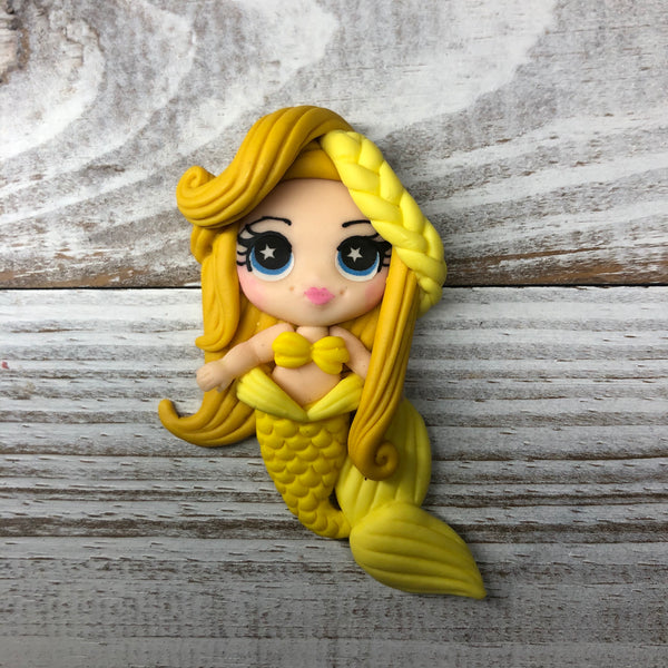Yellow Mermaid- sparkle maker