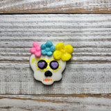 Sugar Skull- glow in the dark