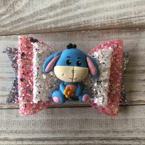 Eeyore Hair Bow