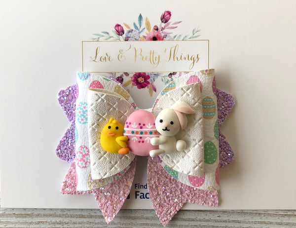 Easter Bunny & Chic Hair Bow