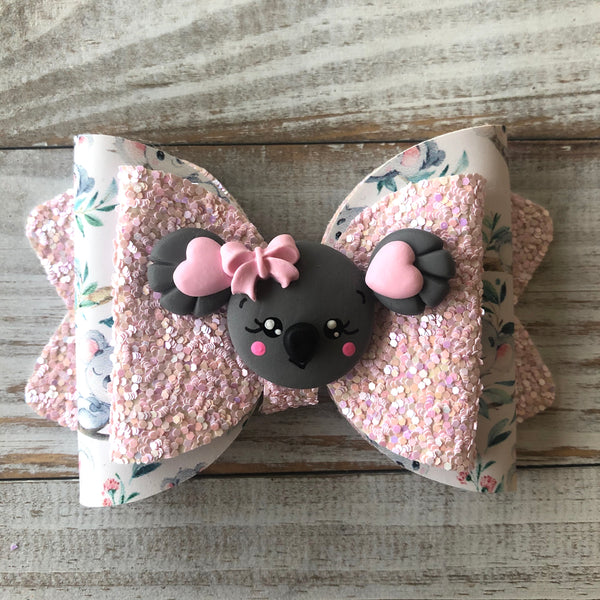 Koala Hair Bow