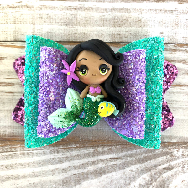 Mermaid Hair Bow