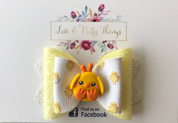 Easter Chic Bow Hair Bow
