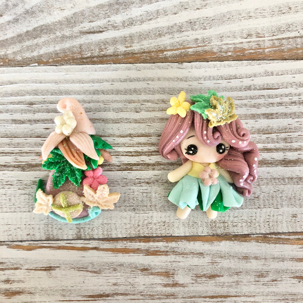 Fairy & Fairy House 5 Clay