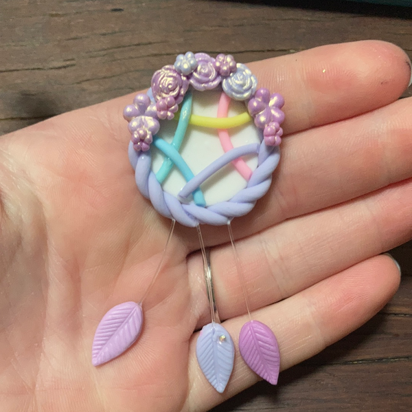 dream  Catcher- Purple Orchid Maker (sold individual)